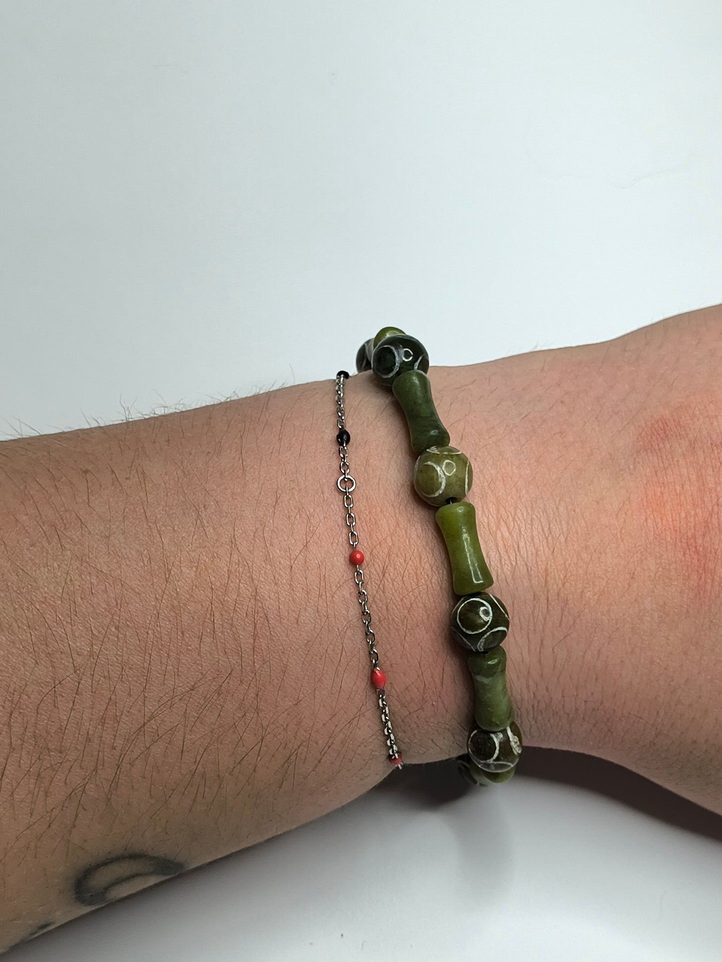 Soochow / Serpentine Jade Bracelet