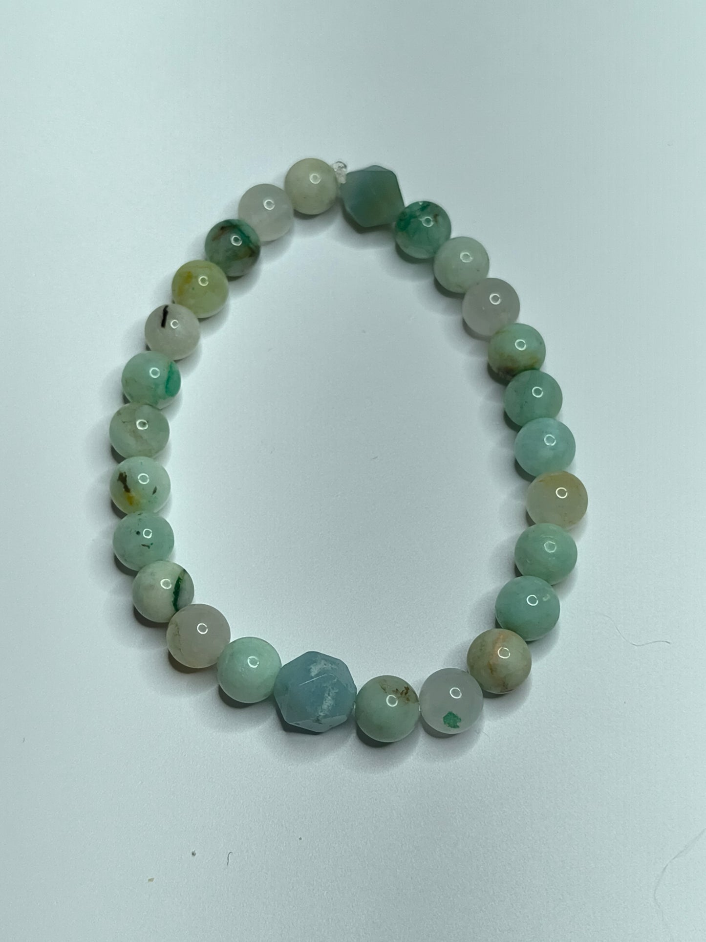 Chrysocolla / Amazonite Bracelet