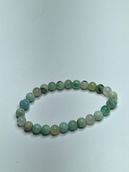 Chrysocolla / Amazonite Bracelet