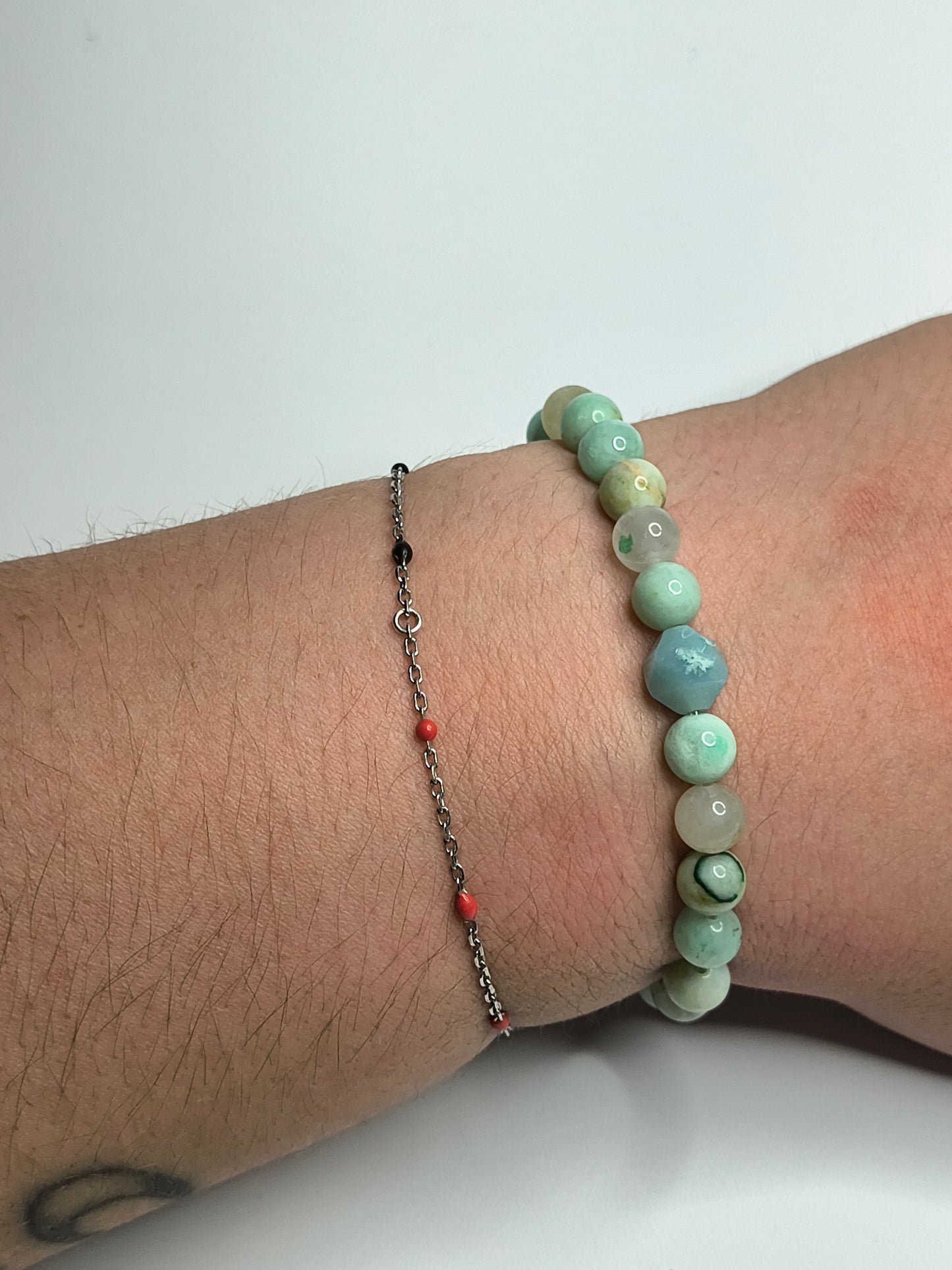 Chrysocolla / Amazonite Bracelet