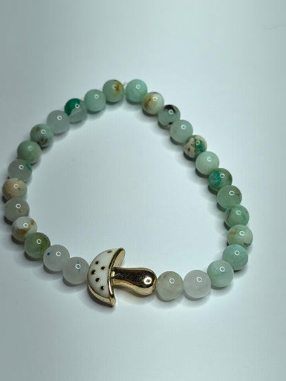 Mushroom Chrysocolla Bracelet