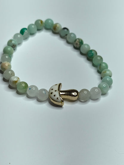 Mushroom Chrysocolla Bracelet