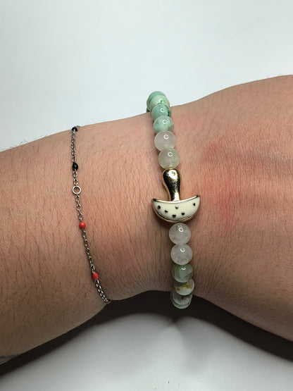 Mushroom Chrysocolla Bracelet